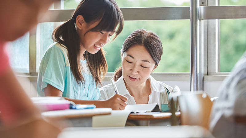 学研最優秀指導者の会認定＆書道師範資格を持つ指導者による安心の指導力